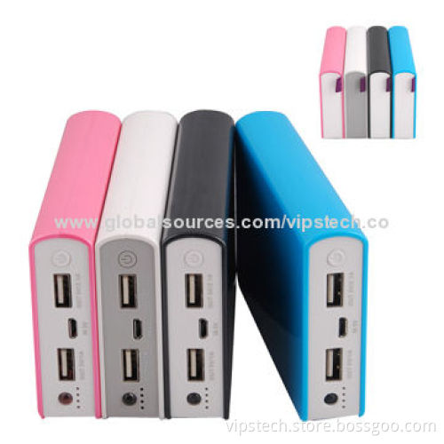 Charger for iPod with 10,000mAh Real Capacity, Classical Book Design, Triple Safety Protection